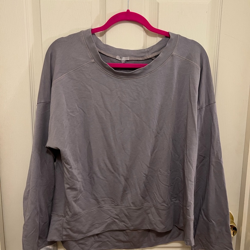 PJ Harlow Dark Silver Izzy Sweatshirt